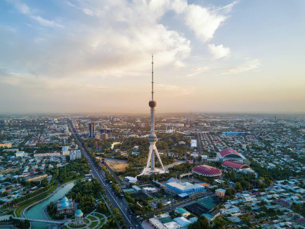 Die Zwei-Millionen-Einwohner-Stadt Taschkent. Lukas Bischoff