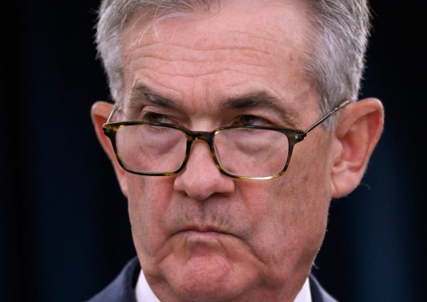 Gespannt wird die Rede von Fed-Chef Jerome Powell beim Notenbanker-Treffen in Jackson Hole erwartet. AFP