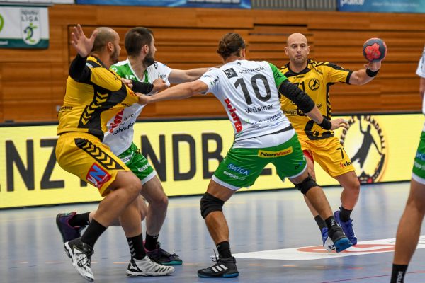 Im Test gegen St. Gallen konnten die Bregenzer mit einer starken Leistung aufzeigen, auch wenn es am Ende nur zu einem Unentschieden reichte. lerch