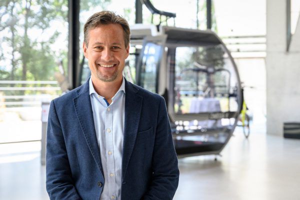 Marketingleiter Jürgen Pichler.  Doppelmayr