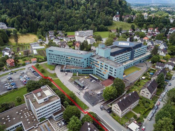 Radfahrer und Fußgänger werden temporär umgeleitet. Die Tiefgarage wird gesperrt. Philipp Steurer