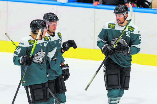 Auf diese drei Spieler wird heute viel ankommen: Olle Liss, Juani Tamminen und Mathias Bau Hansen. Ob Tupamäki das Offensiv-Trio in einer Linie belässt, ist allerdings noch offen. Dietmar Stiplvosek