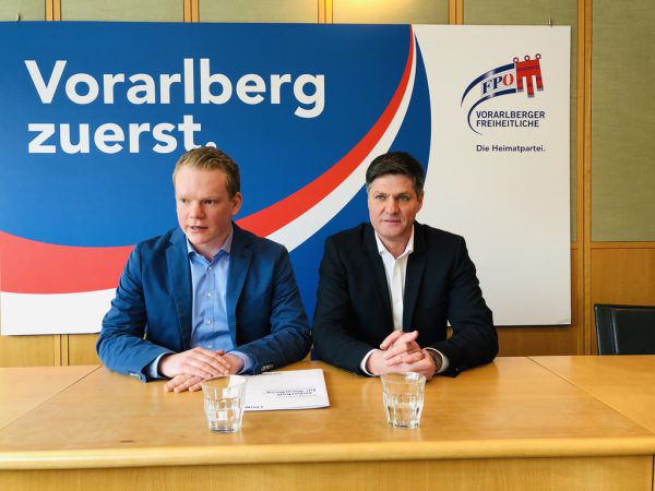 Bitschi schlägt Daniel Allgäuer als Landtagsvizepräsidenten vor. FPÖ