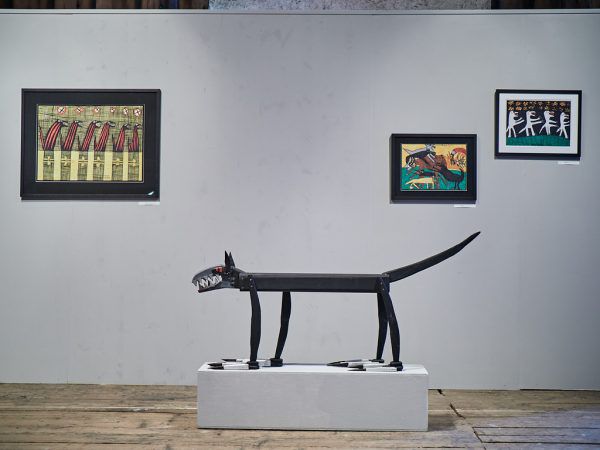 Die Ausstellung in der Wexelstube. Miro Kuzmanovic