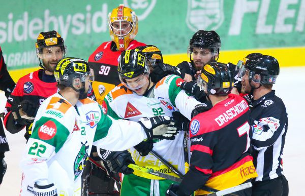 Beim Derby wird es meist emotional. Klaus Hartinger