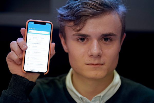 Benjamin Hadrigan präsentierte gestern die App. APA