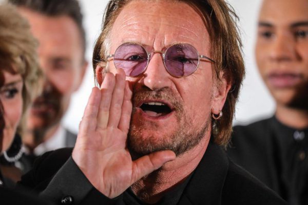 Bono dankt Indien für einen neuen Song. AFP