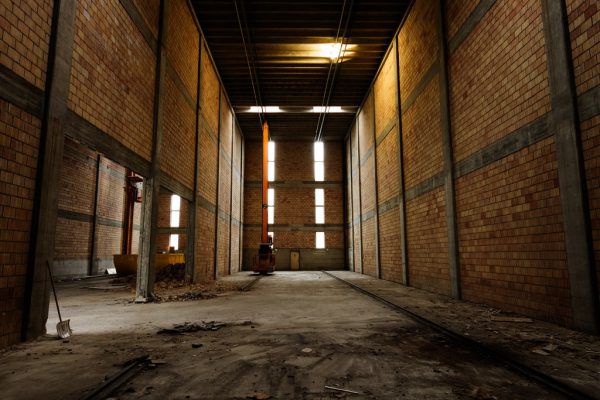 Derzeit präsentiert sich die neue Halle noch als Baustelle. Steinblock/hadwiger