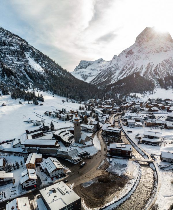 Die mit Abstand größte Baustelle im Zentrum wurde winterfit gemacht. Klaus Hartinger