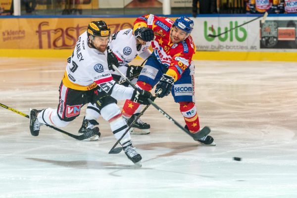 Dylan Stanley traf zum wichtigen 1:0 in Unterzahl und brachte die VEU auf die Siegerstraße. Dietmar Stiplovsek