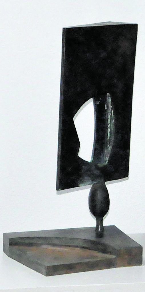 Eines der Werke des deutschen Bildhauers. Wolfgang Ölz
