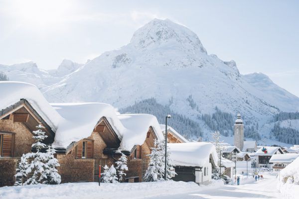 Idylle in Lech am Arlberg. Daniel zangerl/lech zürs Tourismus