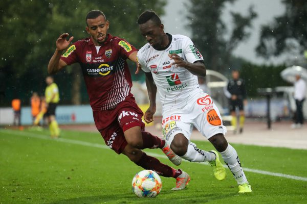 Im Regen von Wolfsberg setzte es für die Altacher eine klare 2:5-Schlappe. Auch für heute ist der WAC klar in der Favoritenrolle.  gepa