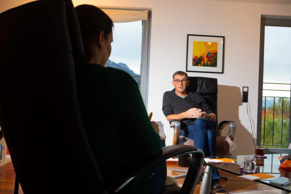 Michael Kögler ist Vorstand des Vorarlberger Landesverbands der Psychotherapeuten. Klaus Hartinger