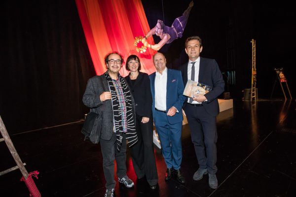 Olivier Tambosi, Elisabeth Sobotka, Hans-Peter Metzler und Michael Diem (v.l.). Philipp Steurer