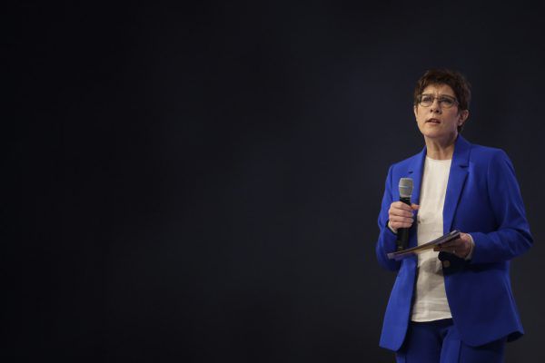 Standing Ovations für die CDU-Chefin Kramp-Karrenbauer. AP