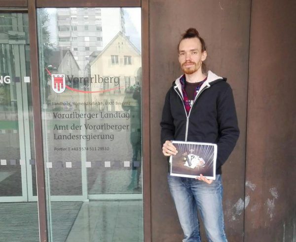 Tierschützer Tobias Giesinger. VGT