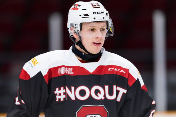 Marco Rossi bereitet sich auf den NHL-Draft vor. gepa