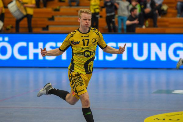 Severin Lampert erzielte starke sechs Treffer für Bregenz gegen den Meister. Gepa/Oliver Lerch (2)