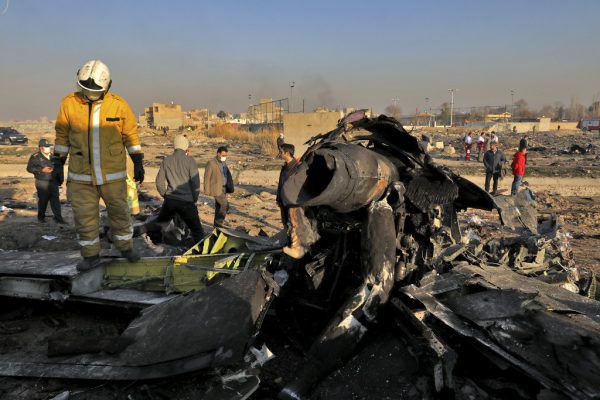 176 Menschen starben bei dem Flugzeugabsturz im Iran. AP