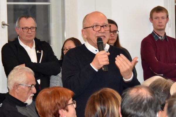 Bei dem Infoabend wurden von den Bürgern zahlreiche Fragen gestellt.Marktgemeinde Rankweil