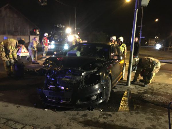 Der Unfall ereignete sich im Kreuzungsbereich. Mirjam MAyer