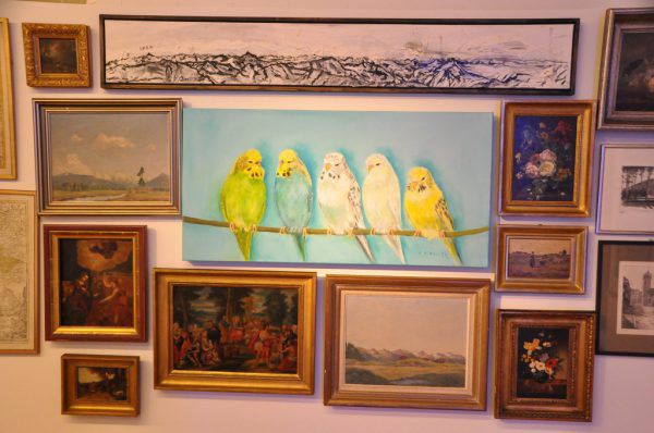 Die Galerie Arthouse ist wieder vollgefüllt mit Kunst.  Wolfgang Ölz