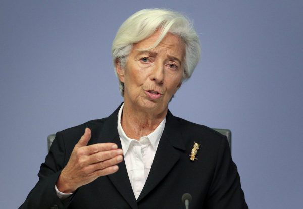 EZB-Präsidentin Christine Lagarde. AFP