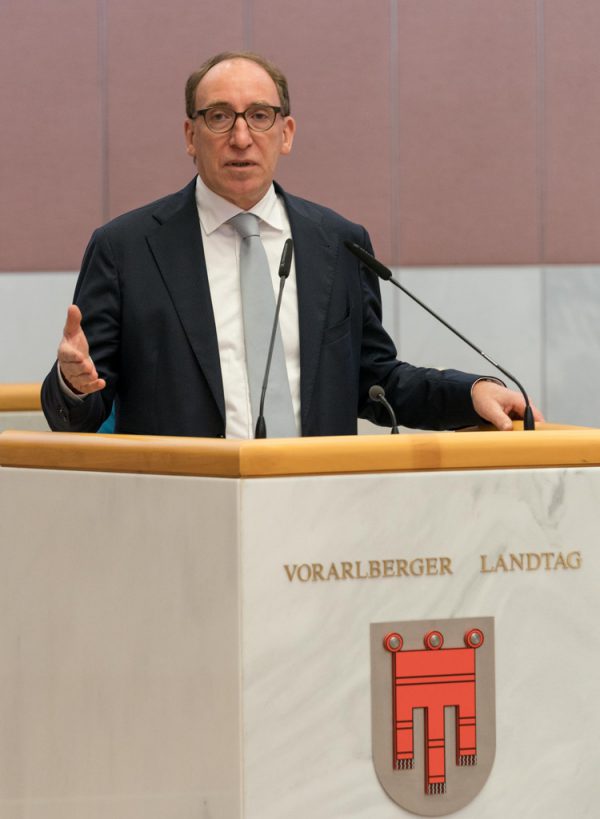 Landesrat Johannes Rauch findet kritische Worte.  paulitsch