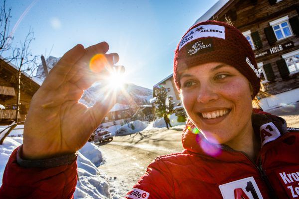 Magdalena Egger könnte der nächste Stern am Vorarlberger Skihimmel werden. hartinger (2), gepa