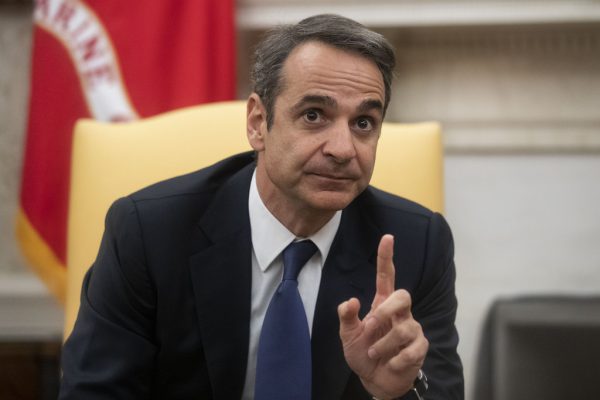 Premierminister Kyriakos Mitsotakis will durchgreifen.  AP