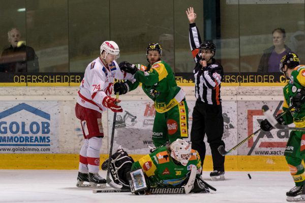 Am Boden liegt der EHC Lustenau nach vier Niederlagen aus fünf Quali-Spielen. Dietmar Stiplovsek