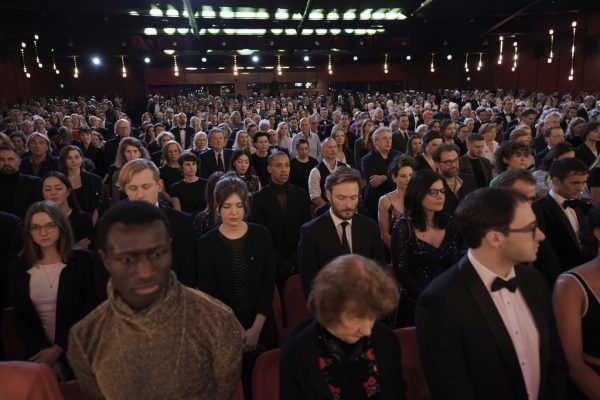 Bei der Eröffnung der Berlinale gab es eine Schweigeminute. AP