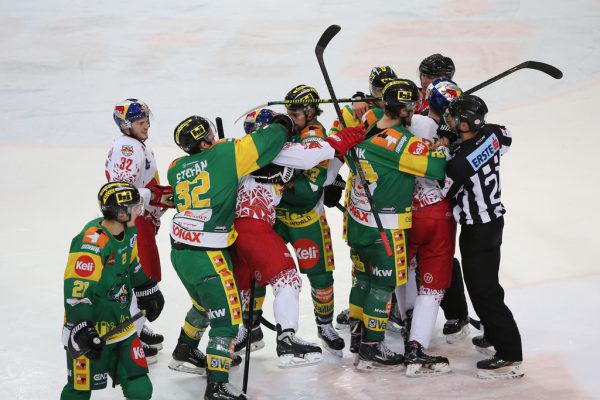 Der EHC Lustenau und die Salzburg Juniors raufen um den Play-off-Platz. Gepa