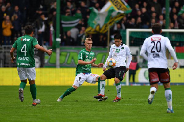 Im Herbst gewann Wacker Innsbruck im Planet-Pure-Stadion mit 3:2. Gepa/Lerch