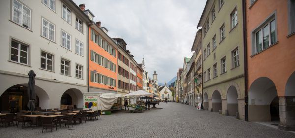 In der Marktgasse soll gestern eine Mann eine Frau attackiert haben. HArtinger