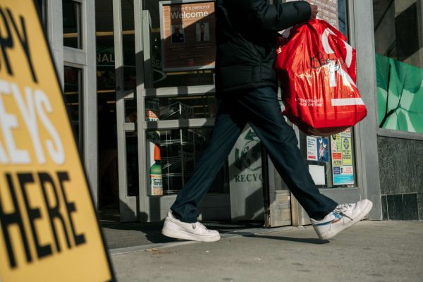 Rund zwei Drittel der New Yorker befürworten das Plastiksackerl-Verbot.  AFP