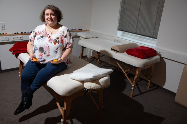 Veronika Ott in ihrem Sitzungszimmer in Schwarzach. Hartinger
