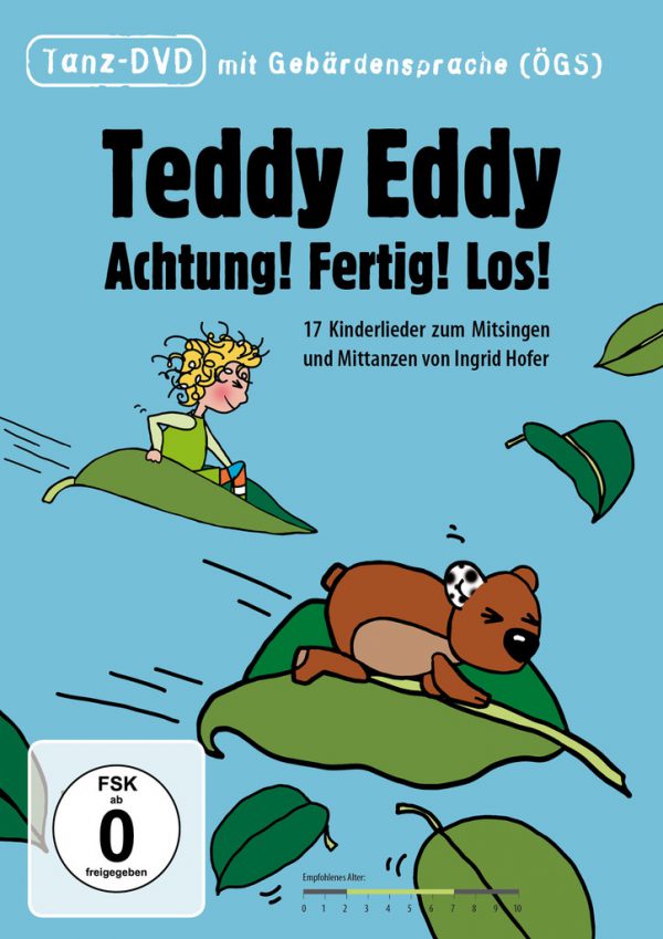 Autorin Ingrid Hofer macht’s vor: Gebärde „Teddy Eddy“. Klaus Hartinger