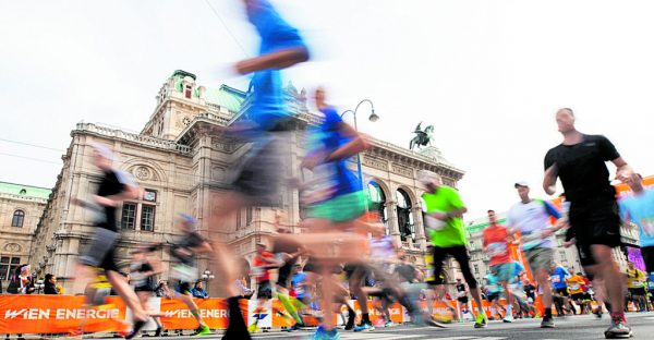 Der Vienna City Marathon ist mit knapp 40.000 Teilnehmern das Aushängeschild des heimischen Breitensports. Auch er musste abgesagt werden. APA