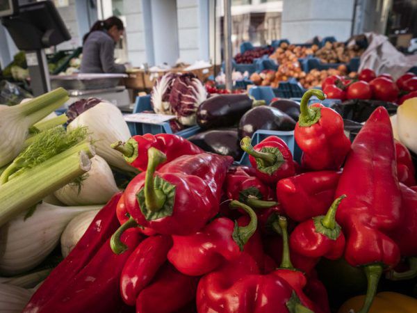 Der Wochenmarkt ist weiter offen. Stadt Dornbirn