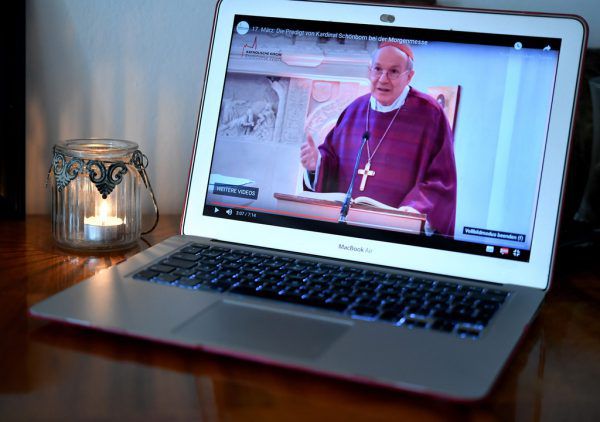 Die Messe mit Kardinal Christoph Schönborn ist auf YouTube zu sehen. APA