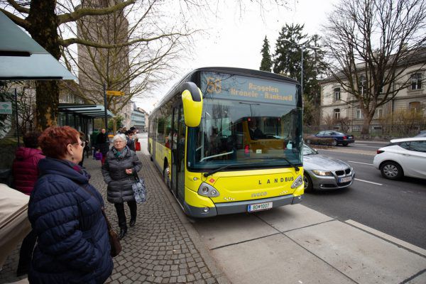 Der Vordereinstieg bleibt ab heute zu. Hartinger