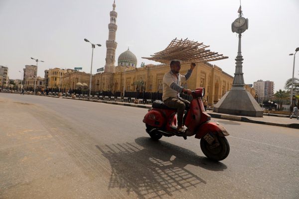 In Ägypten wurde eine Ausgangssperre verhängt. Reuters