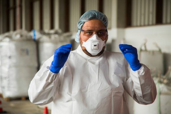 In Vorarlberg werden Schutzmasken produziert. Paulitsch