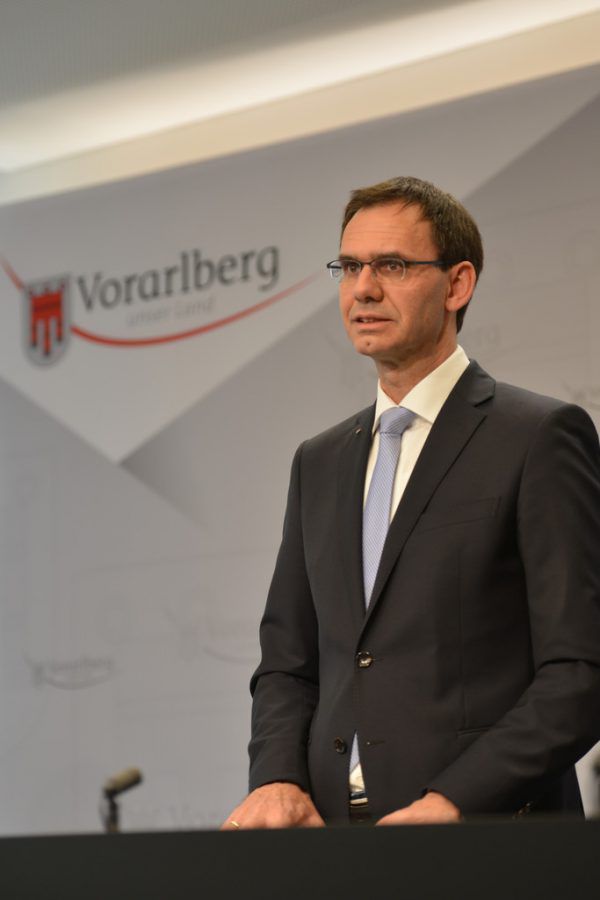 Landeshauptmann Markus Wallner. VLK/Serra