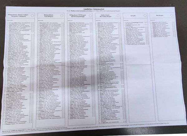 Mancherorts haben die Wähler die Qual der Wahl. APA