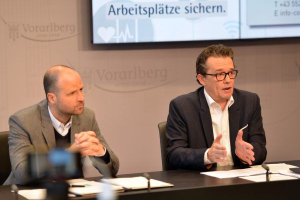 Marco Tittler (links) und Hans Peter Metzler.  VLK