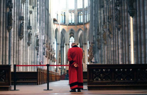 Wo sonst täglich Tausende Touristen sind, herrscht nun gähnende Leere. AFP