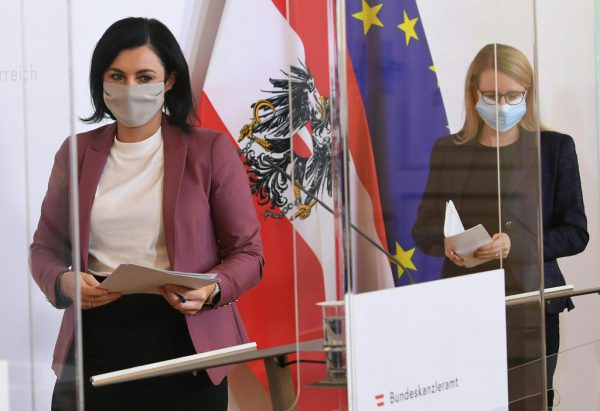 Die beiden Ministerinnen gestern in Wien. apa/fohringer